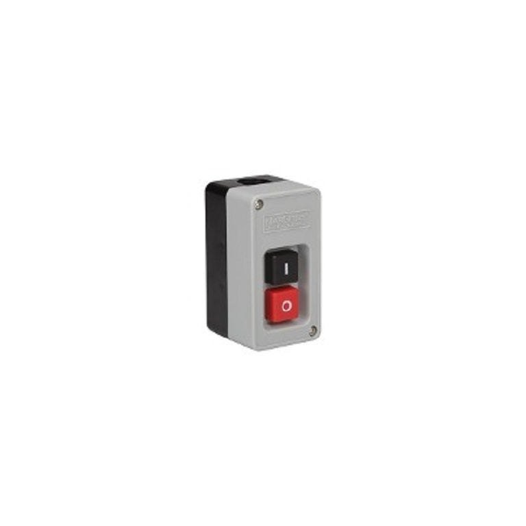 Interruptor de Tecla / Chave Liga-Desliga Tripolar 30A CS102 Preto/Vermelho Margirius PA003052