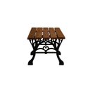 Ver imagem 6 de Conjunto de Bancos (1,50m) e Mesa (50cm) Modelo Francês Madeira Maciça
