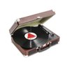 Vitrola Toca Discos de Vinil com Conversor Digital e Alto Falantes Maleta Uitech - 2