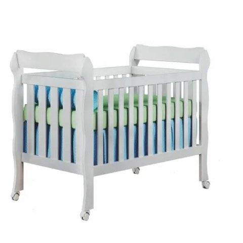 Berço Mini Cama Lila Carolina Baby