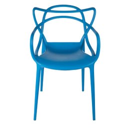 Kit 4 Cadeiras Vintage Modelo Allegra Azul - 2