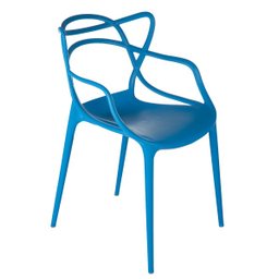 Kit 4 Cadeiras Vintage Modelo Allegra Azul - 3