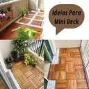 Ver imagem 7 de 4 Decks de Madeira Modular Base Madeira Garapeira 50x50