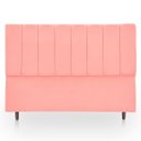 Ver imagem 1 de Cabeceira Estofada Moderna para Cama de Casal 140 Eros Suede