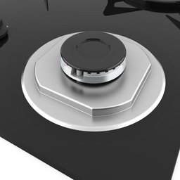 Cooktop Nardelli à Gás NDL 5B Vidro Preto Flange Inox - 6