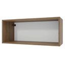 Ver imagem 1 de Armário Aéreo para Quarto 80 cm Nicho Aberto Rustic Neo Madesa