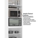 Ver imagem 3 de Paneleiro 70cm 3 Portas e 2 Nichos para Forno Microondas Dora Luciane Móveis