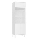 Ver imagem 1 de Paneleiro 70cm 3 Portas e 2 Nichos para Forno Microondas Dora Luciane Móveis