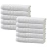 Toalha Banho Teka Roma Absorção Alta - 10 Peças - Branca - 1
