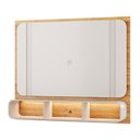 Ver imagem 2 de Painel para Tv até 75 Polegadas Austen com Led Mel/off White - Viero Móveis