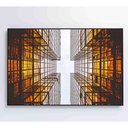 Ver imagem 3 de Quadro Arquitetura Espelhos 120x80 Cm Tecido Canvas