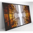 Ver mais imagens de Quadro Arquitetura Espelhos 120x80 Cm Tecido Canvas