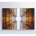 Ver imagem 2 de Quadro Arquitetura Espelhos 120x80 Cm Tecido Canvas