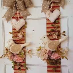 Fita de Porta Listrada Passarinhos 200x30cm - 3