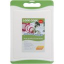 Ver imagem 3 de TÁBUA CULINÁRIA 1x36x25cm PLÁSTICO VERDE ANTIDERRAPANTE