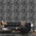 Ver imagem 1 de Papel de Parede Adesivo Zara Cimento Queimado Dark Gh Papel de Parede 2,5m