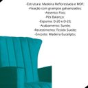Ver imagem 2 de Kit Poltrona Balanço Melinda e Puff Jade Suede