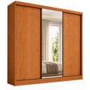 Ver imagem 2 de Quarto Completo Guarda Roupa Cama Box c/ Cabeceira Luna Tcel