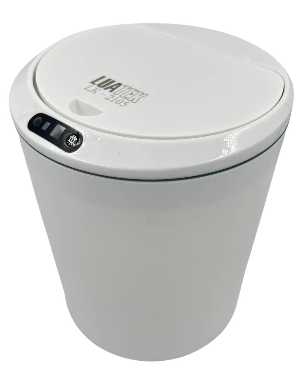 Lixeira Banheiro Cozinha Automatica Sensor 5 Litros Lixo - 1