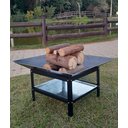 Ver imagem 2 de Lareira 70cm P/ Jardim Fogueira Externa Portatil a Lenha