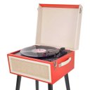 Ver imagem 2 de Vitrola Toca Discos de Vinil Arena Retrô com Pés e 02 Alto Falantes Uitech