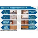 Ver imagem 3 de Cozinha Modulada Mgm 5 Peças Divina C5p176 Cinamomo/off