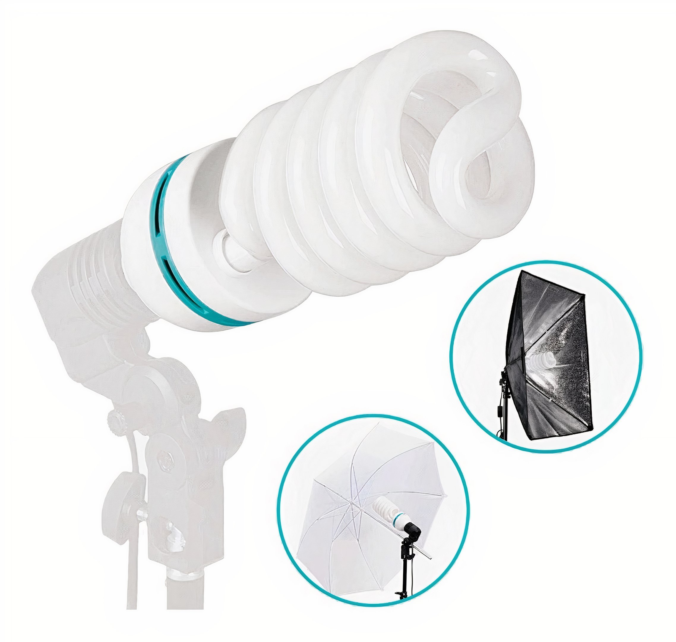 Lâmpada Tricool Para Softbox 135W 5500K T-Photo 220V UNICA UNICA ...