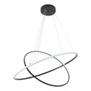 Ver imagem 5 de Lustre Pendente Nordecor Inverse Redondo 2529 Preto Led Bivolt