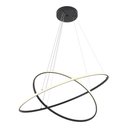 Ver imagem 2 de Lustre Pendente Nordecor Inverse Redondo 2529 Preto Led Bivolt