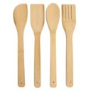 Ver imagem 2 de Kit Utensílios de Bambu para Cozinha com 5 Itens