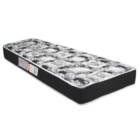Colchão Solteiro Espuma D28 Celebrity Black (78x188x12) - Luckspuma