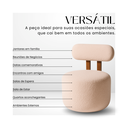 Ver imagem 3 de Kit 2 Poltrona Orgânica Chloe para Sala de Estar e Recepção:Rosa