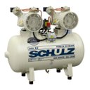 Ver imagem 1 de Compressor Schulz Msv 12 100 Litros 120 Libras 2 Cv 220v Monofásico Isento de Óleo