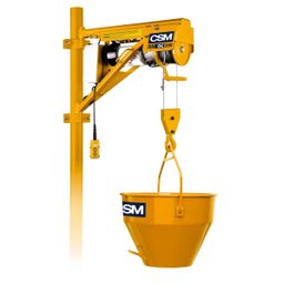 Guincho de Coluna 350 Kgf Monofasico 110/220v Cabo 30 Metros - Csm - 1