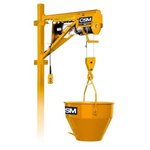 Guincho de Coluna 350 Kgf Monofasico 110/220v Cabo 30 Metros - Csm