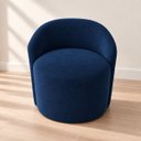 Ver imagem 5 de Poltrona Decorativa Yara Suede Sala Estar Quarto Recepção Confortável