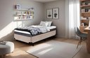 Ver imagem 1 de Cama Box Solteirão Serenelife - Chenille Bege