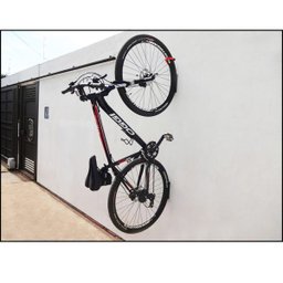 Suporte Gancho De Parede Para Bicicleta Bike Preto - 2