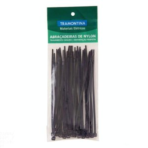 Abraçadeira De Nylon 536x13,7x2,1 Mm Tramontina Preta Tramontina