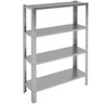 Estante 4 Prateleira Aço Inox 150x480 - 1