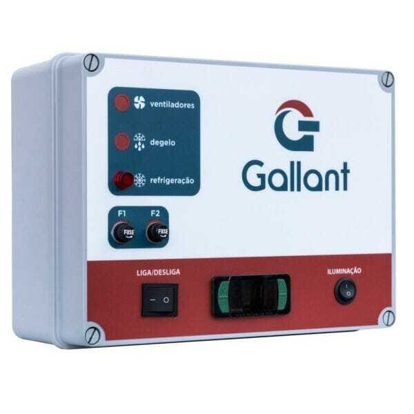 Câmara Fria Gallant 5x5 Resfriado c/ Piso Cond Danf 220V/3F - 4