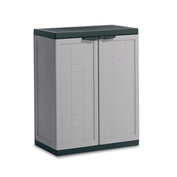 Armário Multiuso Plástico Jolly Baixo Cinza Keter - 1