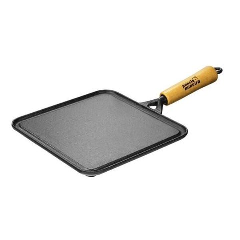Bifeteira em Ferro Fundido Lisa 24cm X 24cm