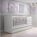 Ver imagem 1 de Berço Multifuncional Cléo Carolina Baby Branco