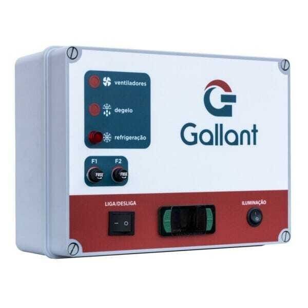 Câmara Fria Gallant 4x5 Resfriado s/ Piso Cond Danf 220V/3F - 4