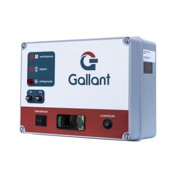 Câmara Fria Gallant 2x1 Resfriado Sem Piso Cond Danf 220V/1F - 6