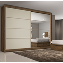 Ver mais imagens de Guarda Roupa Sevilha 1 Porta com Espelho 100% Mdf Made Marcs Flex Color