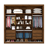 Guarda Roupa Sevilha 1 Porta com Espelho 100% Mdf Made Marcs Flex Color - 7