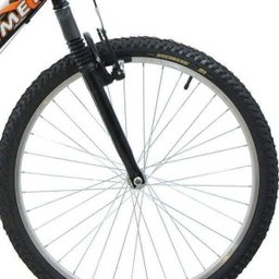 Bicicleta Aro 26 V-Brake 18 Marchas Kanguru Preto Polimet - 5 Bicicleta Aro 26 V-Brake 18 Marchas Kanguru Preto Polimet - 5