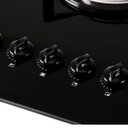 Ver imagem 2 de Cooktop Nardelli Nv5 Vidro Preto/flange Inox Bivolt